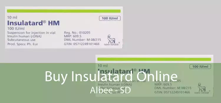 Buy Insulatard Online Albee - SD