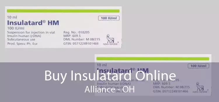 Buy Insulatard Online Alliance - OH