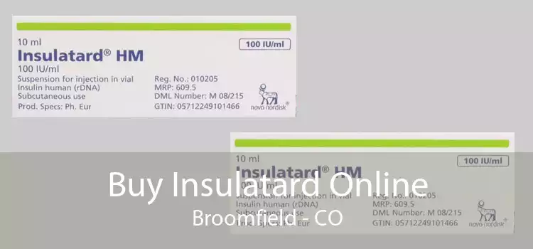 Buy Insulatard Online Broomfield - CO