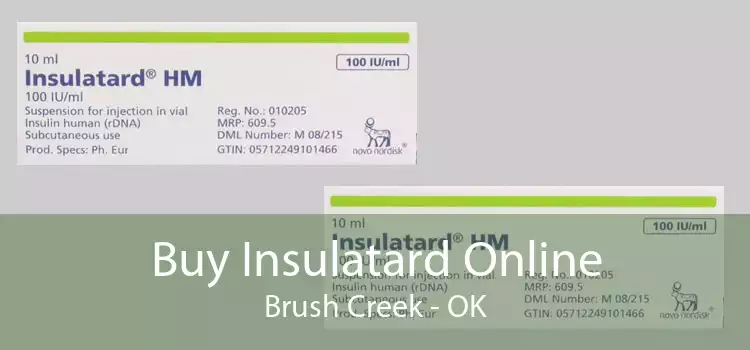 Buy Insulatard Online Brush Creek - OK