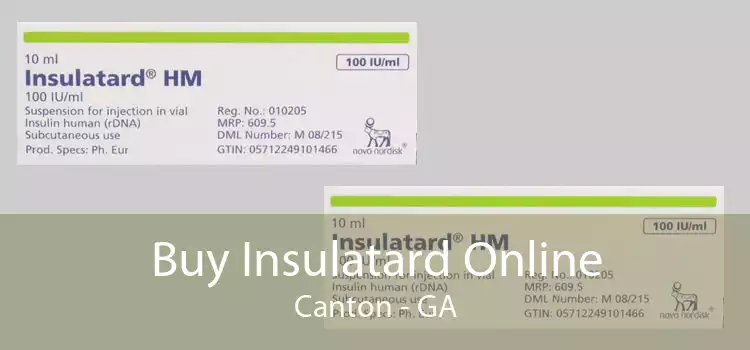 Buy Insulatard Online Canton - GA