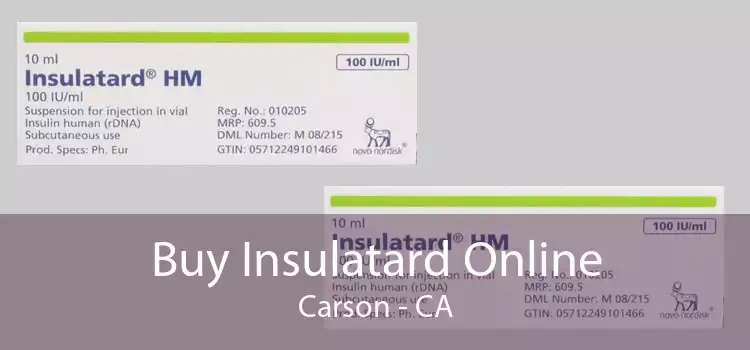 Buy Insulatard Online Carson - CA