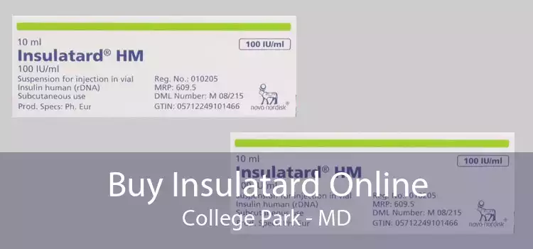 Buy Insulatard Online College Park - MD