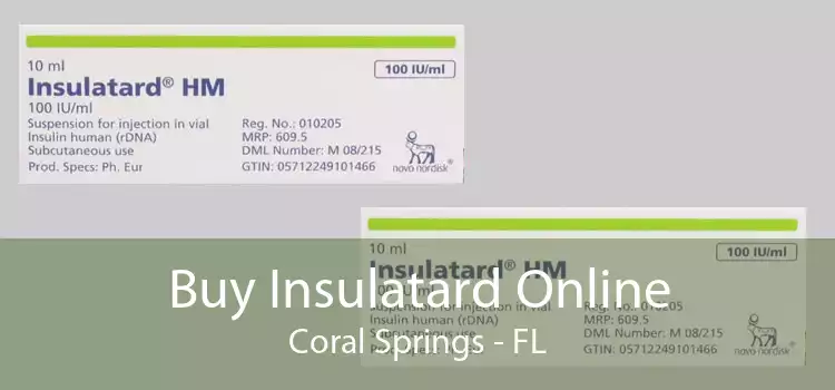 Buy Insulatard Online Coral Springs - FL