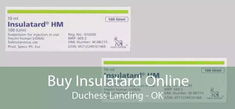 Buy Insulatard Online Duchess Landing - OK